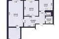 Appartement 3 chambres 63 m² Sloutsk, Bélarus