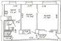 Appartement 2 chambres 59 m² Minsk, Bélarus