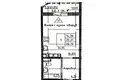 Apartamento 1 habitación 26 m² Viazan, Belarús