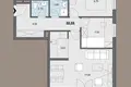 Apartamento 2 habitaciones 61 m² Tivat, Montenegro