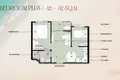 Apartamento 1 habitacion 44 m² Sakhu, Tailandia