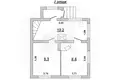 Haus 39 m² Znamienski sielski Saviet, Belarus