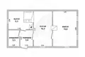 Maison 41 m² Zabinkauski sielski Saviet, Bélarus