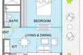 Wohnung 2 zimmer 56 m² Ra’s al-Chaima, Vereinigte Arabische Emirate