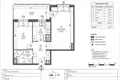 1 bedroom apartment 44 m² Warsaw, Poland