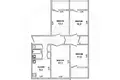 Apartamento 4 habitaciones 81 m² Muchaviecki sielski Saviet, Belarús