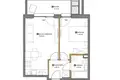 Mieszkanie 2 pokoi 40 m² w Warszawa, Polska
