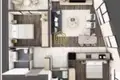 Квартира 2 комнаты 75 м² Бар, Черногория
