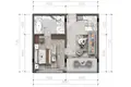 Apartamento 1 habitacion 54 m² Provincia de Phuket, Tailandia