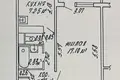 Квартира 1 комната 33 м² Минск, Беларусь