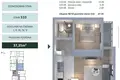 Apartamento 2 habitaciones 37 m² Podgorica, Montenegro