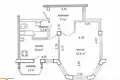 Apartamento 1 habitación 49 m² Minsk, Belarús
