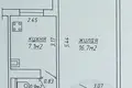 Apartamento 1 habitación 35 m² Minsk, Belarús
