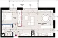 Квартира 2 комнаты 51 м² Познань, Польша