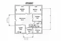 Maison 116 m² Muchaviecki sielski Saviet, Bélarus