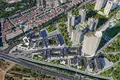 Kompleks mieszkalny New high-rise residence with swimming pools and a green area close to the coast, Izmir, Turkey