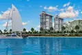 Appartement dans un nouvel immeuble Appartements élégants avec vue sur la mer à Mahmutlar, Alanya