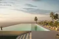 Kompleks mieszkalny New luxury residence Bvlgary Lighthouse Residences with a swimming pool and a yacht club, Jumeirah Bay, Dubai, UAE