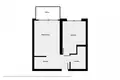 Appartement 2 chambres 40 m² en Varsovie, Pologne