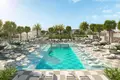 Residential complex New Hyde Residences with swimming pools and wellness centers close to the shopping mall, Dubai Hills, Dubai, UAE
