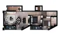 Wohnung 5 zimmer 107 m² Tivat, Montenegro