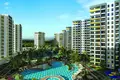 Wohnkomplex Residential complex with three swimming pools, spa and sports areas, Deşemealtı, Antalya, Turkey