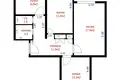 3 room apartment 69 m² Maryina Horka, Belarus