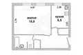 Wohnung 1 zimmer 40 m² Brest, Belarus