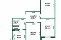 3 room apartment 67 m² Minsk, Belarus
