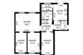 Appartement 5 chambres 117 m² Minsk, Bélarus