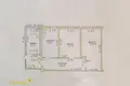 Appartement 2 chambres 54 m² Lasany, Bélarus