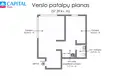 Propriété commerciale 57 m² à Marijampole, Lituanie
