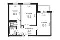 Квартира 2 комнаты 49 м² Фаниполь, Беларусь