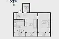 Apartamento 2 habitaciones 47 m² Jurmala, Letonia