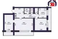 Apartamento 3 habitaciones 74 m² Minsk, Belarús