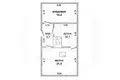 Casa 51 m² Cerninski sielski Saviet, Belarús