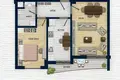 Квартира 2 комнаты  Odabasi, Турция