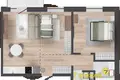 Mieszkanie 57 m² Kalodziscanski sielski Saviet, Białoruś