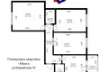 3 room apartment 83 m² Minsk, Belarus