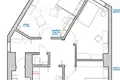 3 room apartment 78 m² Warsaw, Poland