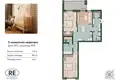 3 room apartment 86 m² Kaliningrad, Russia