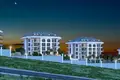 Quartier résidentiel Elegantly Designed Flats in Oba, Alanya with Exclusive Social Amenities