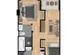 Mieszkanie 2 pokoi 53 m² Rawai, Tajlandia
