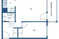 Wohnung 2 zimmer 40 m² Kouvola sub region, Finnland