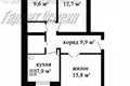Wohnung 3 zimmer 60 m² Kamenez, Belarus