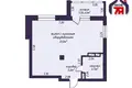 Wohnung 1 zimmer 44 m² Minsk, Belarus
