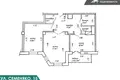 Квартира 2 комнаты 62 м² Минск, Беларусь