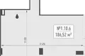 Büro 187 m² Moskau, Russland