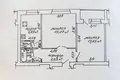 2 room apartment 47 m² Homyel, Belarus