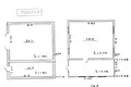 Haus 1 Schlafzimmer 43 m² Nieharelski sielski Saviet, Belarus